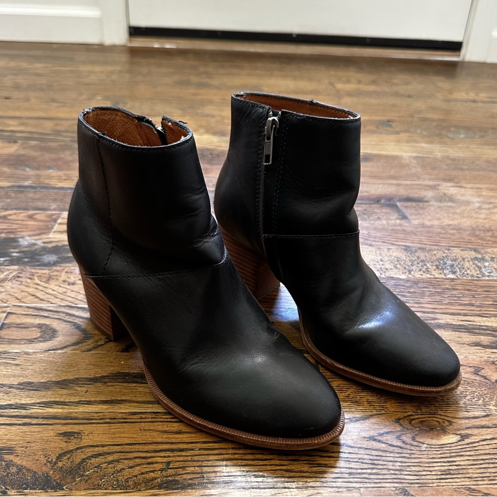 Madewell Leather Ankle Boot